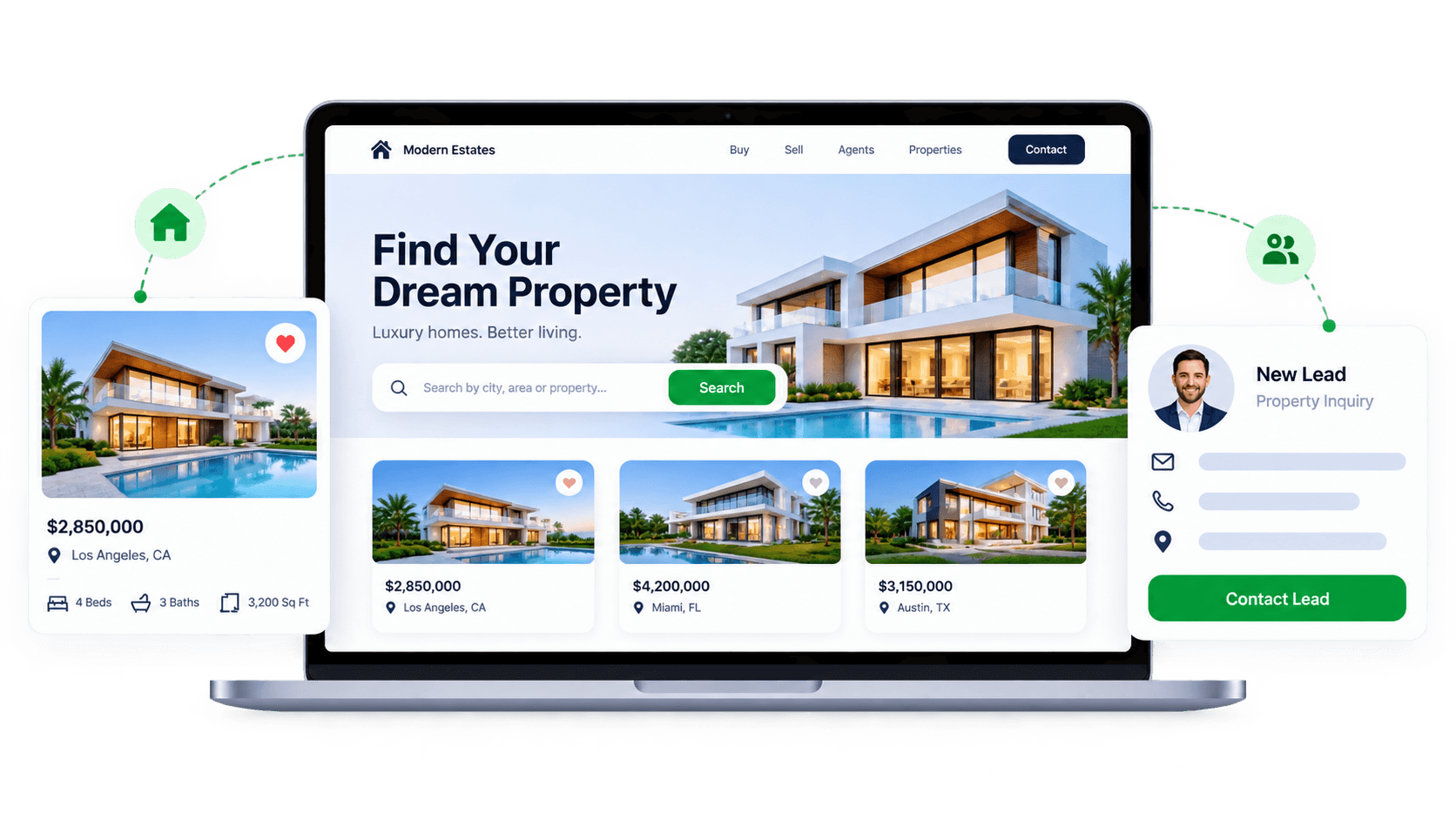 Professional Real Estate Websites