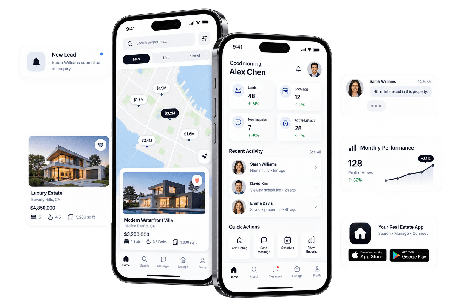 Mobile App for Agents & Clients